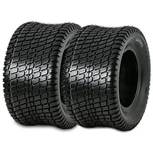 13x5.00-6 Lawn Mower Tires Set of 2, 4 Ply Tubeless Turf Tires 13/5-6, 440 LBS Capacity for Garden Tractor & Cart, NOT for Highway Service
