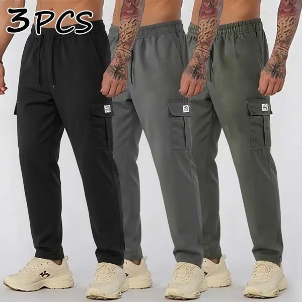 Black + Light Gray + Army Green