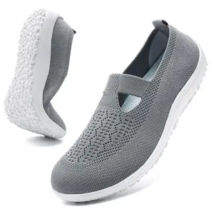 Women's Slipon Barefoot Flats Casual Shoes Fashion Comfortable Breathable Footwear Loafers with Rubber Sole Minimalist Walking Wide Toe Box Sneakers Lightweight All-Season  Girl