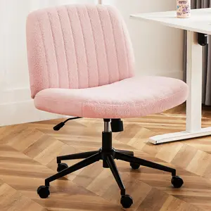 【Star Furniture】Height Adjustable Criss Cross Chair with No Wheels / with Wheels - Office Wide Swivel Home Office Desk Chairs Reading Chair