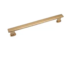 Pride Decor Polished Gold Drawer Handles Pack of 10, 6 Inch Zinc Alloy Pulls for Kitchen Cabinets