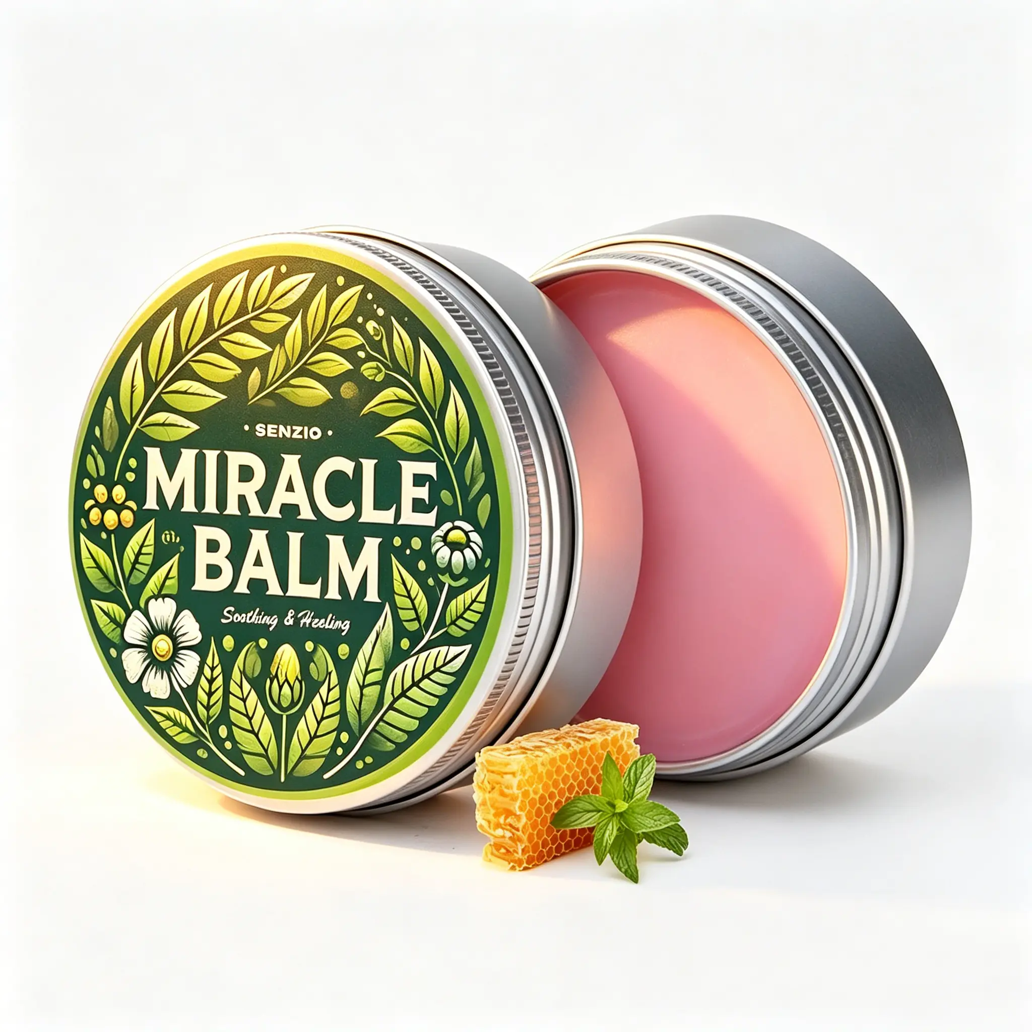 Senzio Miracle balm Leg Care Cream - Relieves Swollen Legs & Muscle Discomfort with a Gentle, All-Skin-Types Formula 1.05oz