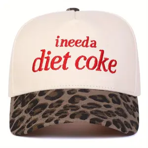Unisex Letter Embroidered Patchwork Baseball Cap Five-sided Hat Breathable Sun Protection Outdoor Hat