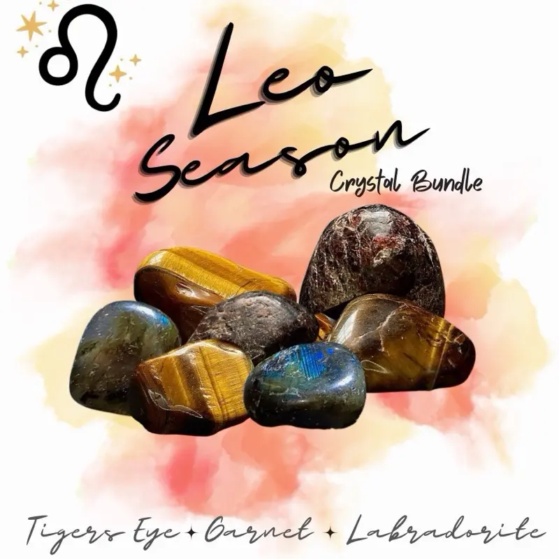 Leo Season Crystal Bundle