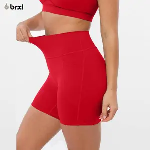 BRXL No Front Seam 25" Womens High Waisted Leggings Buttery Soft Adjustable Length Pockets Workout Yoga Gym Pilates#outdoorfun #warmupforholiday-4