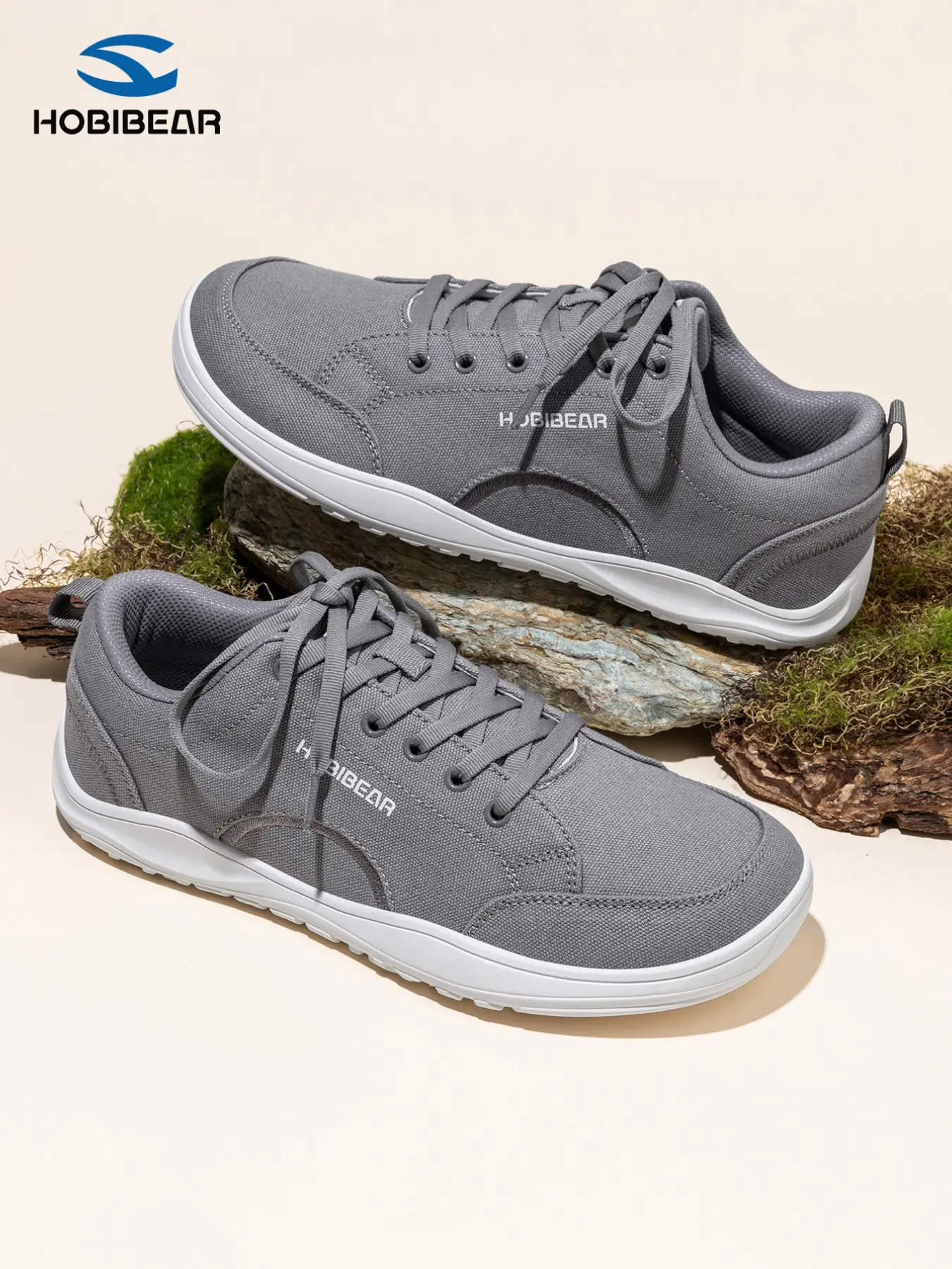 Hobibear Wide Fit Shoes for Women, Casual Sporty Trendy Walking Shoes for Men, Comfortable Lightweight Daily Wear, Versatile Walking Shoes Sneakers