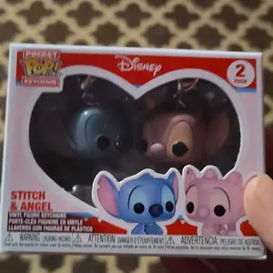 POP Keychain: Lilo & Stitch - Stitch and Angel 2-Pack Keychain