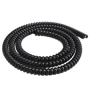 6Pcs 1M E-Bike Cable Pipe Protection Spiral Wrap Winding Cable Wire Protector Cover Tube for Scooter Motorcycle