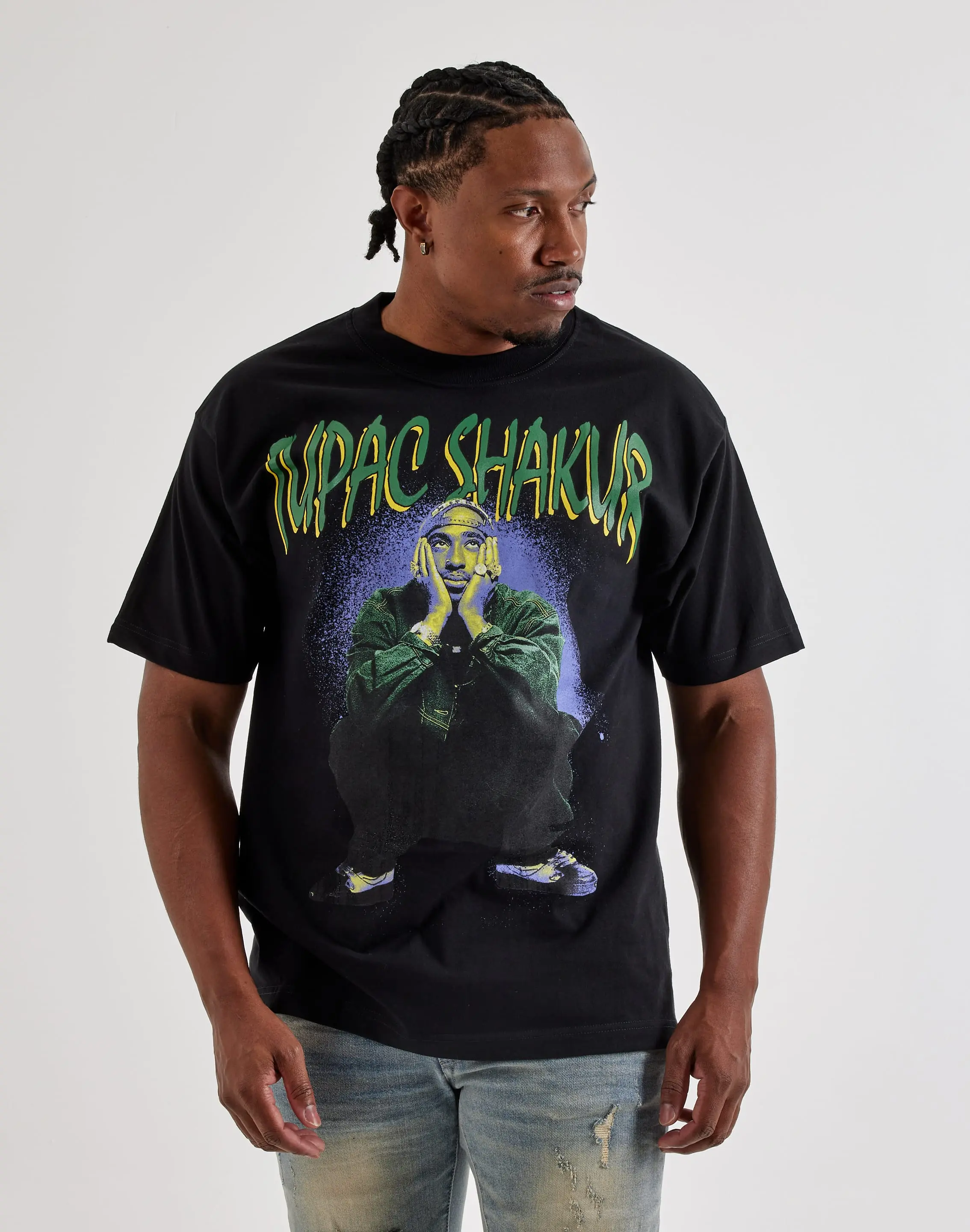 Mens Bravado Tupac Shakur Tee Mens Bravado Tupac Shakur Tee