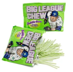 Big League Chew - Swingin’ Sour Apple - 2.12oz Pack