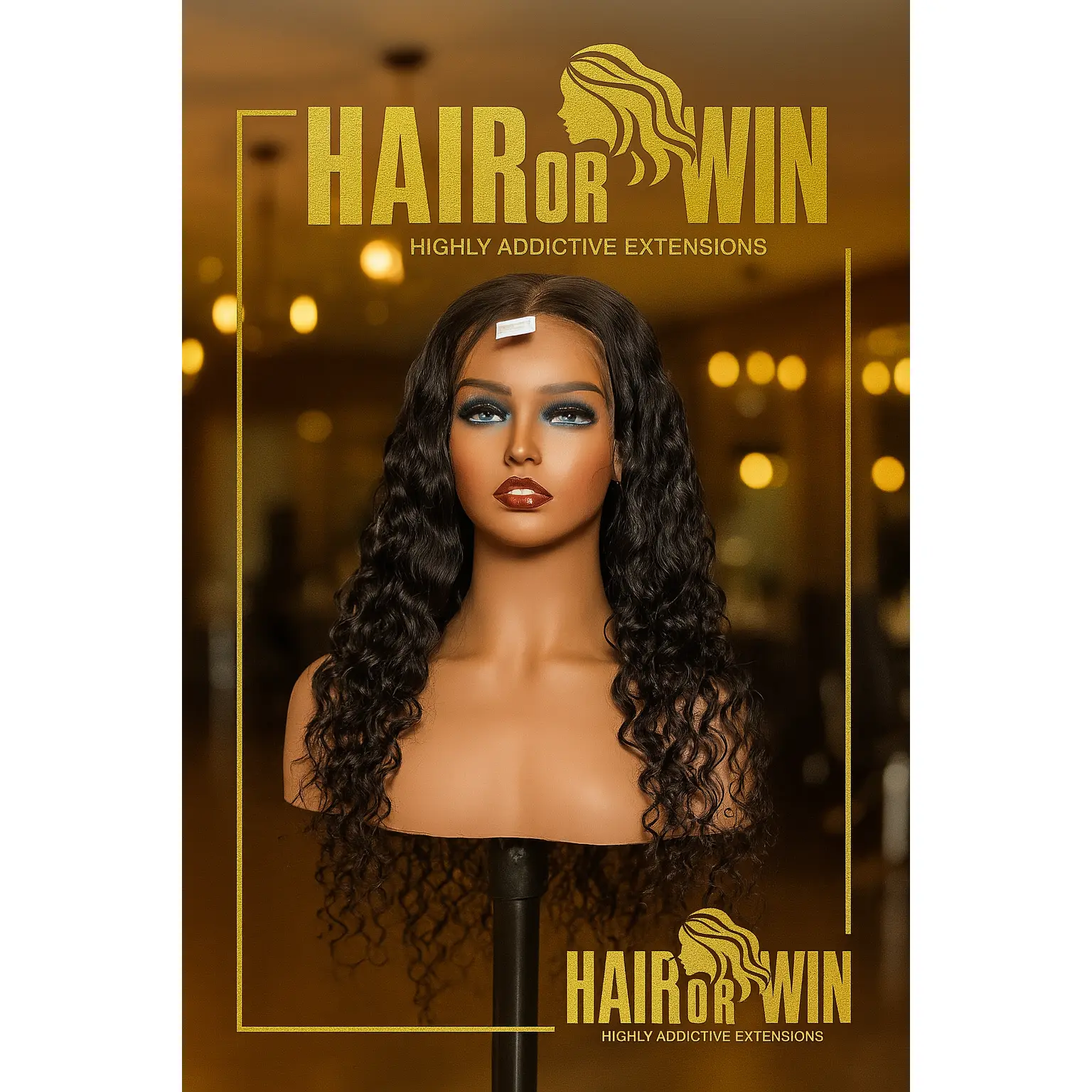 Custom HD Lace Frontal Wig (16in-30in) 180% Density