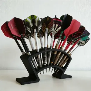 27-Slot Heavy-Duty Dart Cabinet - Large Capacity Dart Board Holder with 27 Dart Storage, Darts for, Game Room,, Professional Players - Space-Saving Dart Accessory Darts Gear (Compatible with Darts)