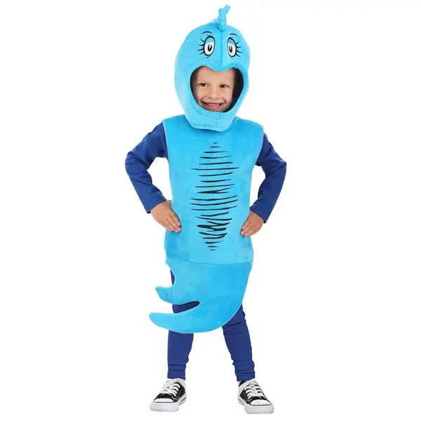 Dr. Seuss Toddler Blue Fish Costume