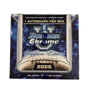 2025 Bowman University Chrome Sapphire Football Hobby Box