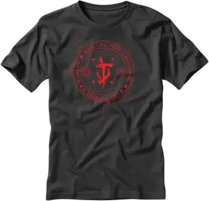 Demon Slayer x Doom Crossover T-shirt, Doom Slayer T-shirt, Kimetsu No Yaiba Tee, Fashion Cotton, Full Colors, Full Sizes, For Men, For Women