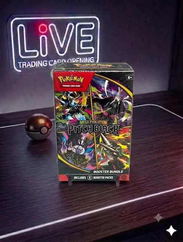 Pitch black Booster Bundle (Open in LIVE)