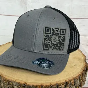 Eff You QR Code Hat - Funny SnapBack Trucker Hat with Adjustable Fit, Unisex Design, Unique Fashion Accessory
