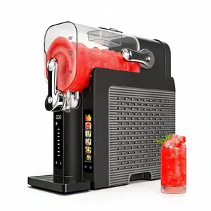 Compact Dual Function Slushie Machine for Home,Makes  Slush & Ice Cream,No Ice Needed,6 preset mode,Adjustable Hardness, Automatic Cleaning,Frozen Drink Maker,summerwins, h yield,outdoor party,smart presets,one-touch dispensing,counter ice machine