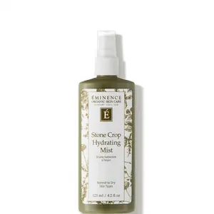 Eminence Organics Stone Crop Hydrating Mist for All skin types including sensitive, hyperpigmented or sun-damaged