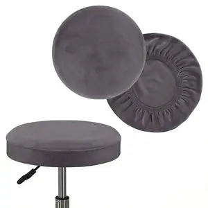 Velvet Bar Stool Covers, High-End Velvet Chair Cushions, Chair Seat Slipcovers, Suitable for Home Coffee Shop Bar Commercial Use, Durable and Fashionable Protection
