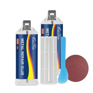 Enhanced casting glue,Welding glue, high temperature resistant, strong adhesion, abrasion resistant, corrosion resistant with tools for repairing leaking pipes, cylinders, reinforcing casting metal repair glue [SEVENGREEN2]