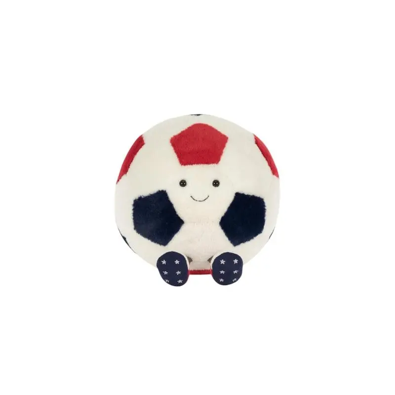 Jellycat Amuseables USA Soccer Ball Plush, from StockX