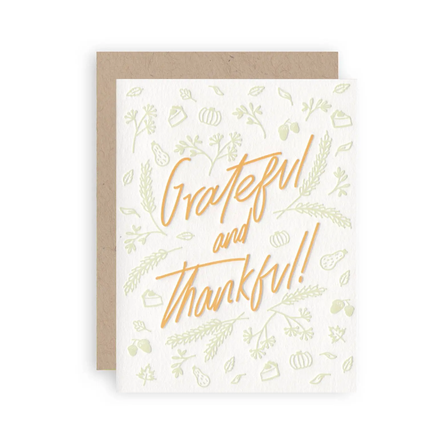 GRATEFUL AND THANKFUL CARD