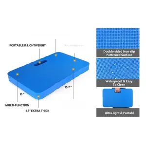 Extra Thick Kneeling Pad, Soft Foam Kneeling Cushion, Waterproof Gardening Knee Pads, Lightweight Knee Mat for Bathing, Workout Supplies, Exercise Yoga