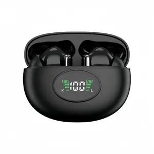 Wireless Earbuds, Bluetooth Earbuds Headphones 78hrs Long Lasting Earphones IPX7 Waterproof Headset with Wireless Charging Case & Built-in Stereo Mic for Android iOS, Black