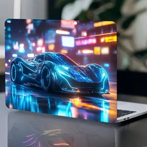 Car Pattern Laptop Skin Sticker, Anti-scratch Art Protective Sticker, Laptop Decorative Sticker for HP, Dell, Lenovo, Asus, Apple