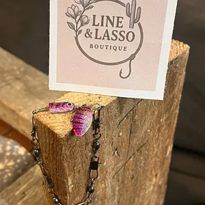 Line & Lasso Handmade Fishing Lure Bracelet