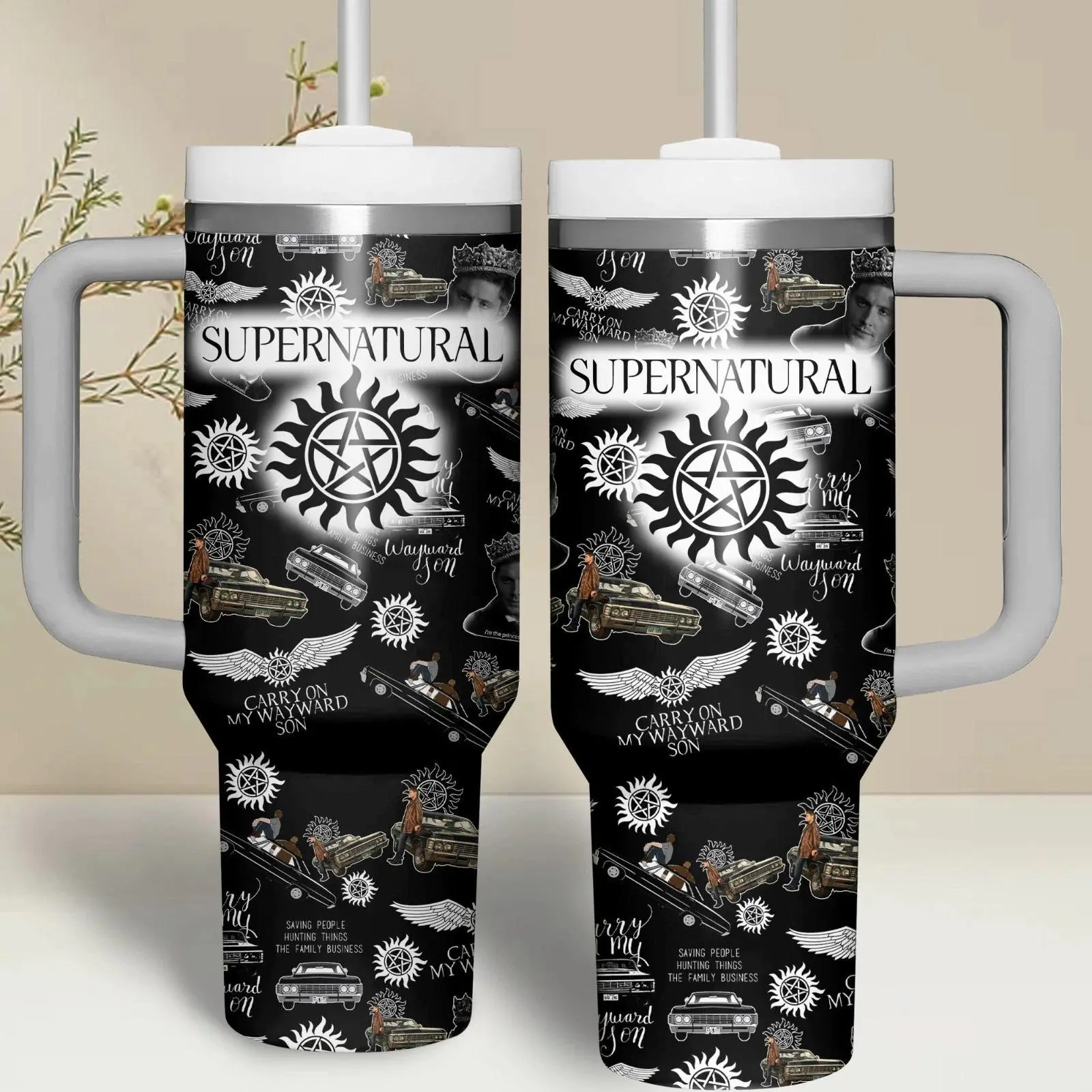 New Supernatural TV Series Gift For Fans 40oz Tumbler