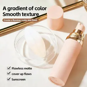 Color‑changing sunscreen foundation; waterproof finish; lightweight, smooth texture; buildable coverage for contouring and concealing imperfections; warm‑toned color‑changing foundation that brightens the complexion;  can cover da Concealer Moisture