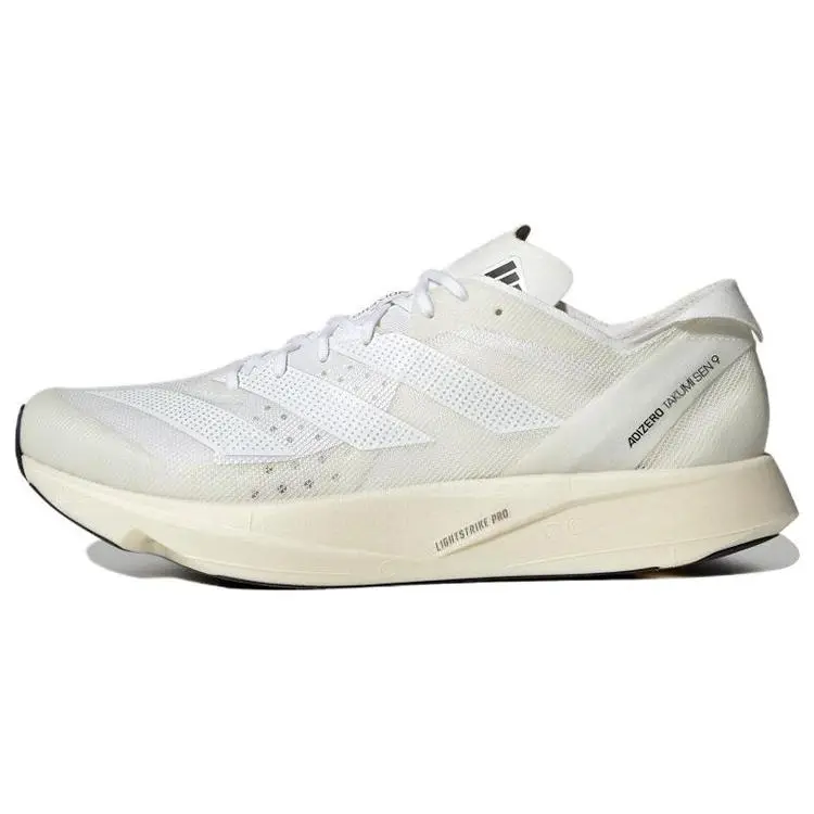 Adidas Adizero Takumi Sen 9 White Comfort Low Top Running Shoes Unisex GY2594