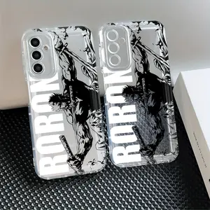 Anime Swordsman Z-Zoro Phone Case Compatible with for samsung for galaxy A55 A35 A05 A14 A24 A34 A54 A15 A05S A23 A33 A53 A73 A13 4G 5G Shock-Absorbing Soft TPU Back Cover.
