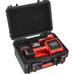 Hard Case Compatible with Milwaukee M18 Inflator 2848-20, Air Compressor Carrying Case for Milwaukee Tools, Can Hold 18V 3.0 to 9.0 Ah  Packs and  Station