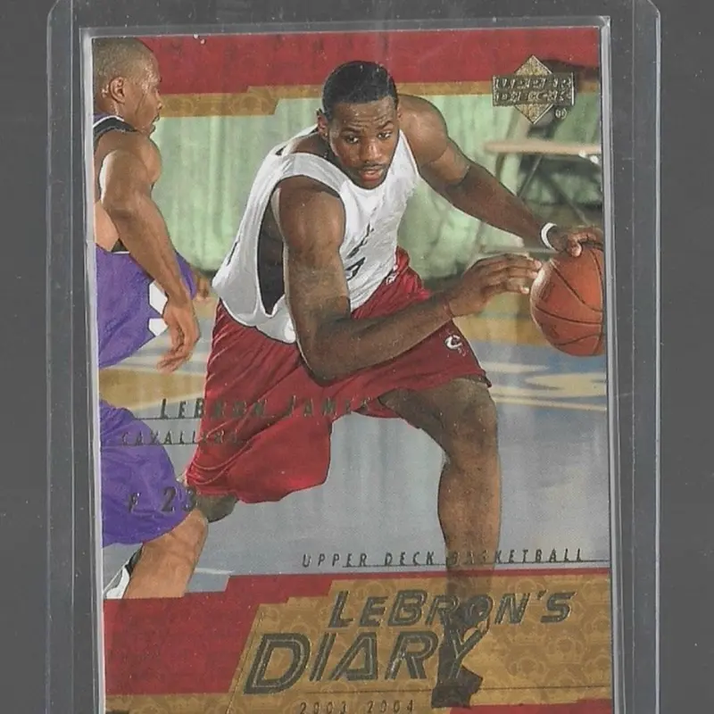 2003-04 Upper Deck Lebron’s Diary LJ6 RC
