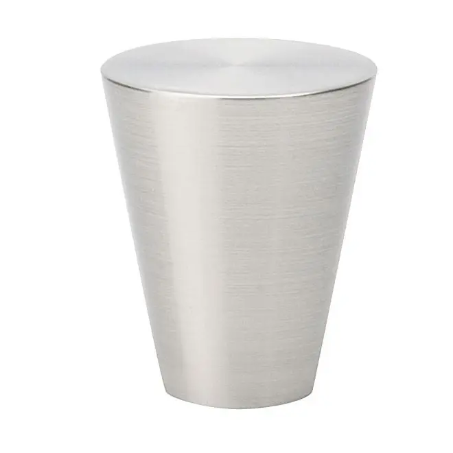1 in. Cone Cabinet Knob, Satin Nickel