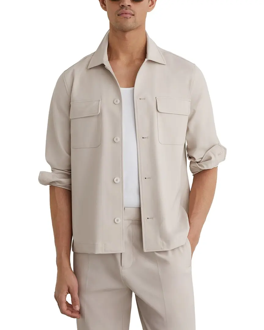 Reiss Cleric Button Through Casual Shirt
