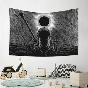 Aesthetic Anime Tapestry Wall Hanging (60x40 Inch) - Lightweight Art Poster Backdrop | Room Decor for College Dorm, Bedroom & Living Room