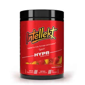 HYPR ADVANCED – High Stim Pre-Workout Powder (20 Servings)  Fitness Supplement Max Energy Focus Drive Performance