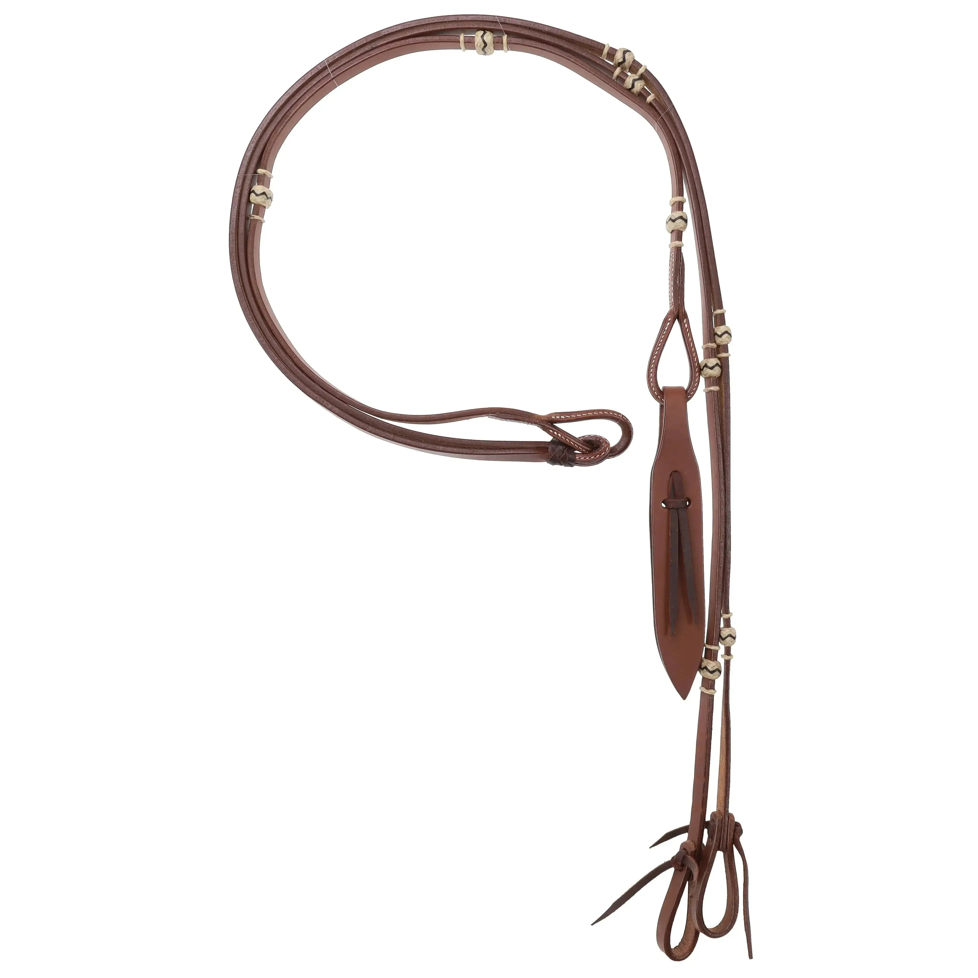 8' Flat Leather Romal Reins 8' Flat Leather Romal Reins