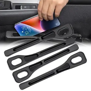 2-Pack Car Seat Gap Filler Organizer, No Drop Seat Guard for Cars & SUVs, Automotive Trays & Bags, Car Side Gap Filler, Drop seat Gap fillers Between Seat and Console Stop Things from Dropping