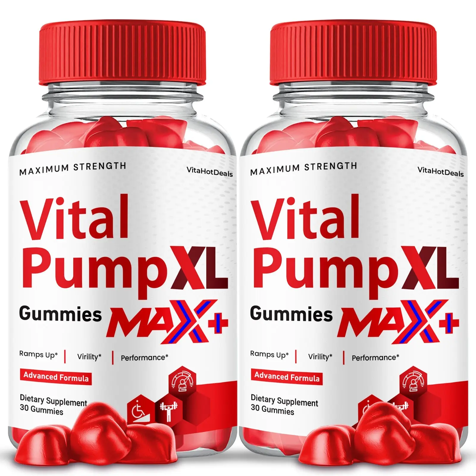 Vital Pump XL Max + Gummies for Men, 2x Stronger, VitalPump XL Max+ (2 Pack) Vital Pump XL Max + Gummies for Men, 2x Stronger, VitalPump XL Max+ (2 Pack)