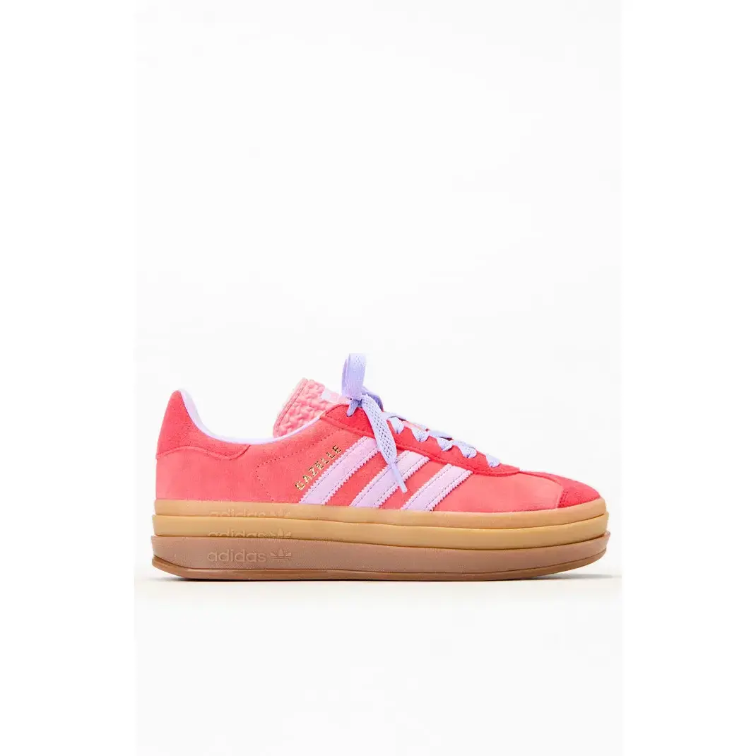 adidas Women's Women's Blue & Red Gazelle Bold Sneakers - Multicolor adidas Women's Women's Blue & Red Gazelle Bold Sneakers - Multicolor