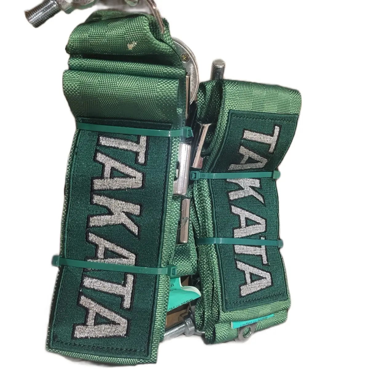 Takata Green 4 Point Harness Seatbelt