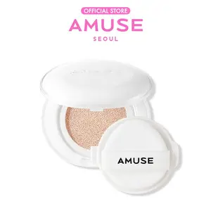 [AMUSE Seoul Official] CERAMIC SKIN PERFECTOR CUSHION FOUNDATION | 4 shades