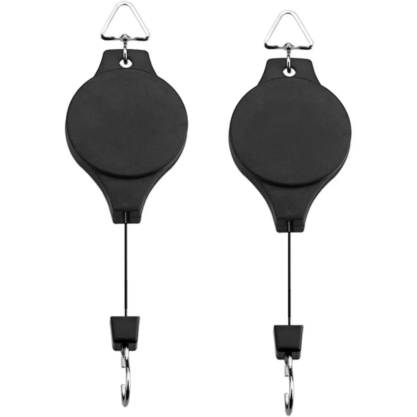 #DealsForYouDays Plant Pulley Retractable Pulley Plant Hanger Hanging Flower Basket Hook Hanger for Garden Baskets Pots and Birds Feeder in Different Height