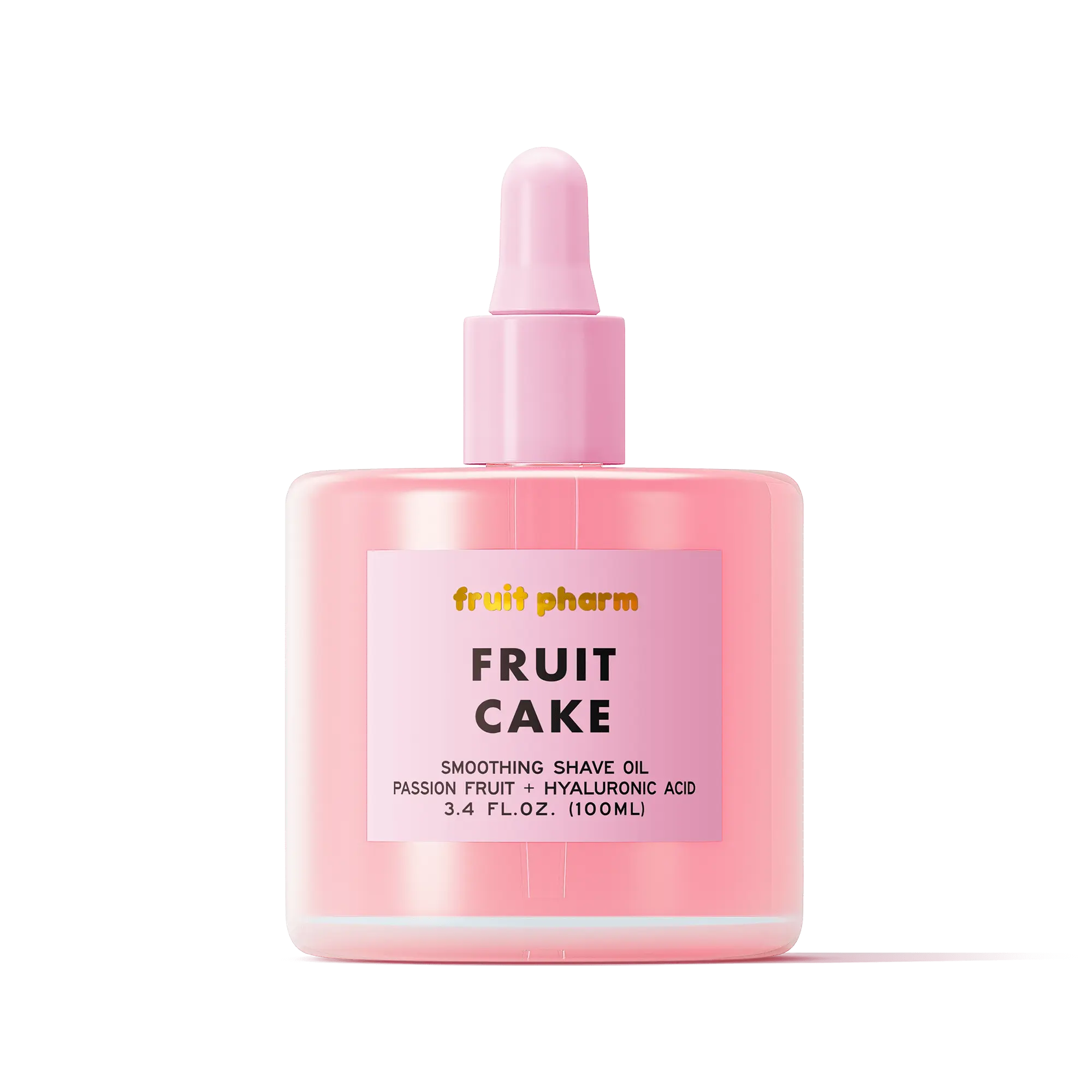 Fruit Pharm Fruit Cake After Shave Oil 100ml - Soothing, Hydrating, Non-Greasy Formula for All Skin Types with Passionfruit Aroma