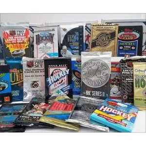 100 Vintage Hockey NHL Cards In Factory Sealed Packs Unopened Pack Lot Gretzky